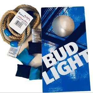Bud Light Desktop Bean Bag & Ring Toss Game
